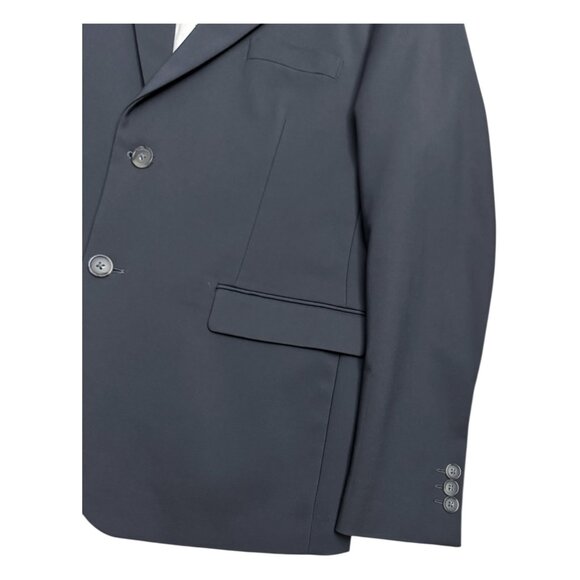 FRANK & OAK Laurier Fit Gray Luxury Designer Business Casual Blazer Jacket 42 - Picture 8 of 8